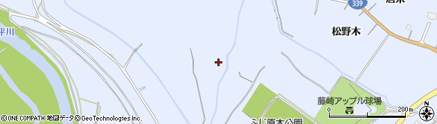 青森県藤崎町（南津軽郡）藤崎（真那板縁）周辺の地図