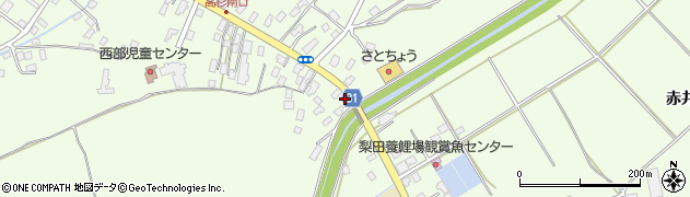 青森県弘前市高杉神原74周辺の地図