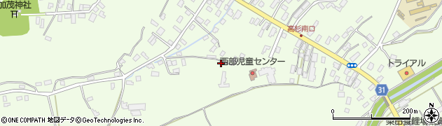 青森県弘前市高杉神原121周辺の地図