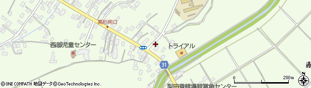 青森県弘前市高杉五反田208周辺の地図