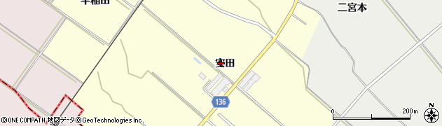 青森県藤崎町（南津軽郡）若松（安田）周辺の地図