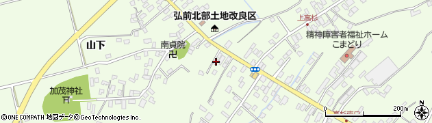 青森県弘前市高杉神原275周辺の地図