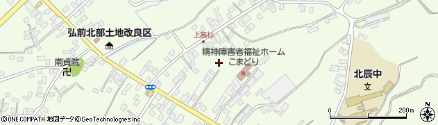 青森県弘前市高杉五反田170周辺の地図