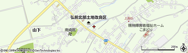 青森県弘前市高杉阿部野24周辺の地図