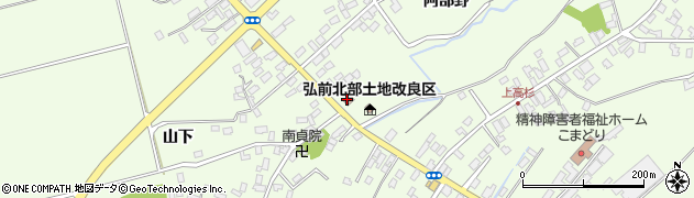 弘前警察署高杉駐在所周辺の地図