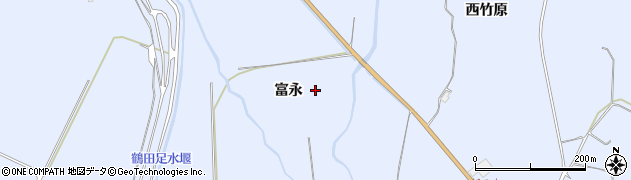 青森県南津軽郡藤崎町藤崎富永周辺の地図