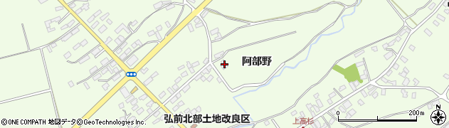 青森県弘前市高杉阿部野53周辺の地図