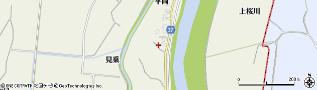 青森県弘前市大川平岡3周辺の地図