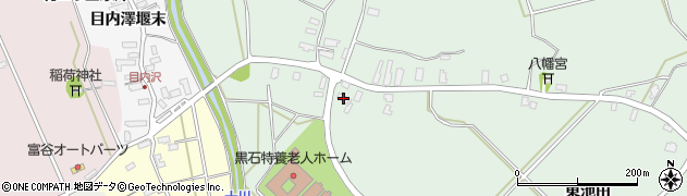 青森県黒石市赤坂池田79周辺の地図