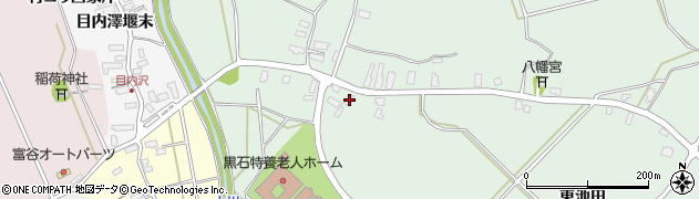 青森県黒石市赤坂池田73-2周辺の地図