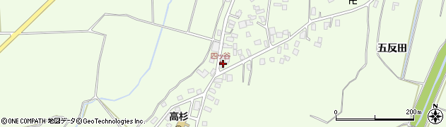 青森県弘前市高杉阿部野385周辺の地図