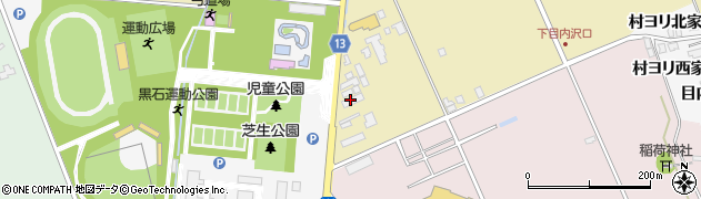 株式会社ヰセキ東北　黒石営業所周辺の地図