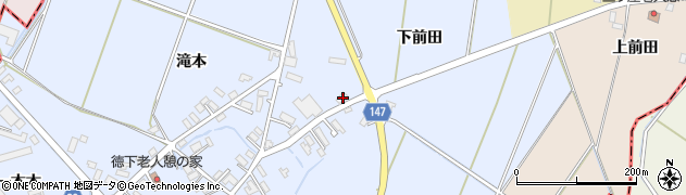 青森県南津軽郡藤崎町徳下元前田37周辺の地図