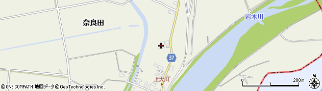 青森県弘前市大川平岡47周辺の地図