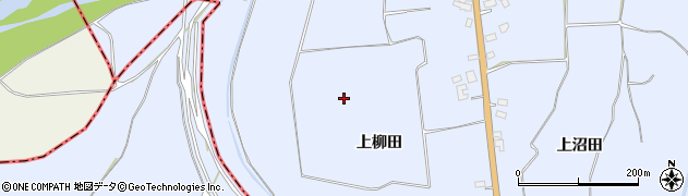 青森県板柳町（北津軽郡）飯田（上柳田）周辺の地図