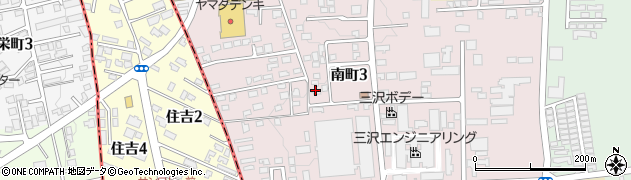株式会社ブンメー三沢営業所周辺の地図