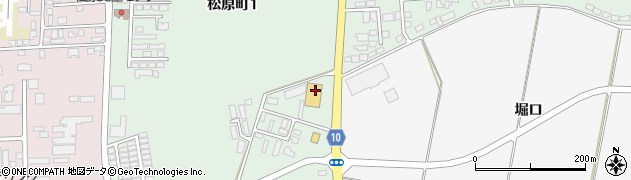 イエローハット三沢松原店周辺の地図