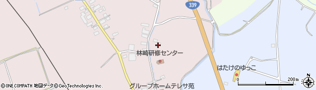 青森県藤崎町（南津軽郡）林崎（宮本）周辺の地図