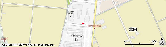 青森県黒石市下目内澤（小屋敷添）周辺の地図