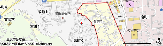 三沢大成土地株式会社周辺の地図