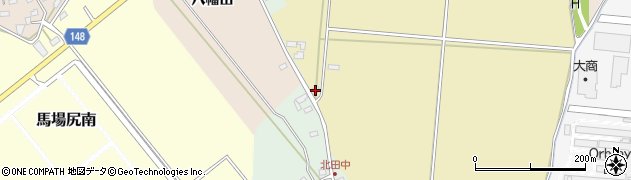 青森県黒石市馬場尻東62周辺の地図