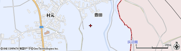 青森県板柳町（北津軽郡）飯田（豊田）周辺の地図