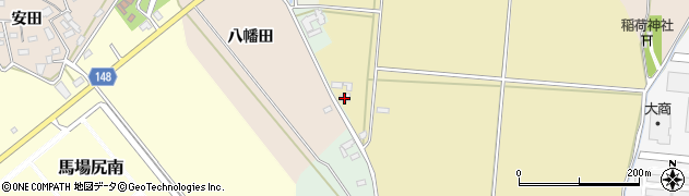 青森県黒石市馬場尻東72周辺の地図