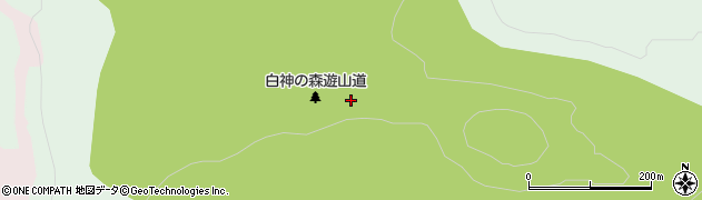 青森県鰺ヶ沢町（西津軽郡）深谷町（矢倉山）周辺の地図