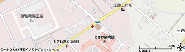 福左内入口周辺の地図