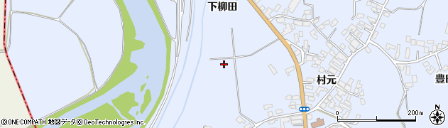 青森県板柳町（北津軽郡）飯田（下柳田）周辺の地図