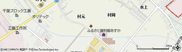 青森県藤崎町（南津軽郡）水木（村元）周辺の地図