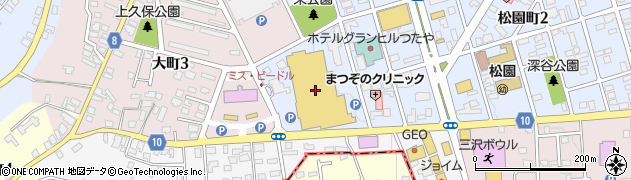桃太郎クリーニングビードルプラザ店周辺の地図