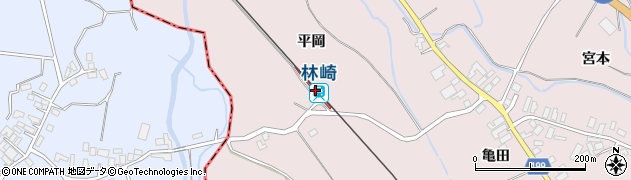 林崎駅周辺の地図