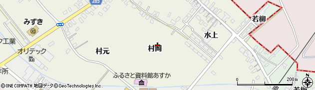 青森県藤崎町（南津軽郡）水木（村岡）周辺の地図