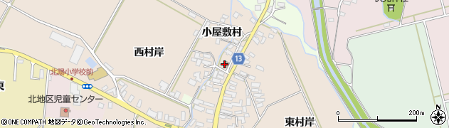中郷郵便局周辺の地図