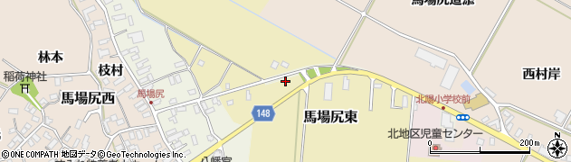 青森県黒石市馬場尻東86周辺の地図