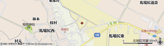青森県黒石市馬場尻東177周辺の地図