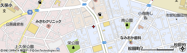 株式会社北方商事　十和田支社周辺の地図