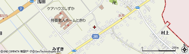 青森県南津軽郡藤崎町水木浅田22周辺の地図