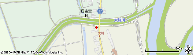 青森県弘前市大川平岡96周辺の地図