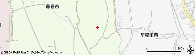 青森県藤崎町（南津軽郡）五林（藤巻東）周辺の地図
