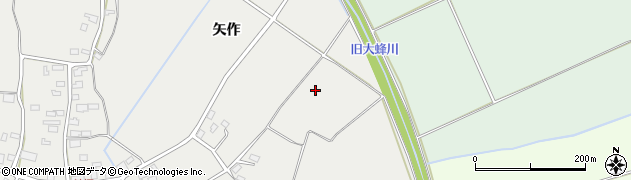 青森県弘前市糠坪矢作42周辺の地図