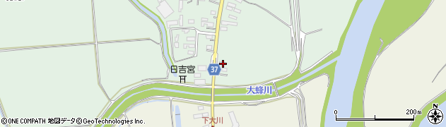 青森県弘前市青女子桂川4周辺の地図