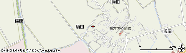 青森県藤崎町（南津軽郡）水木（駒田）周辺の地図
