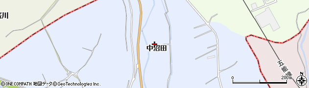 青森県板柳町（北津軽郡）飯田（中沼田）周辺の地図