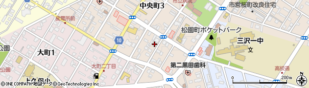 三沢ハイランドホテル周辺の地図