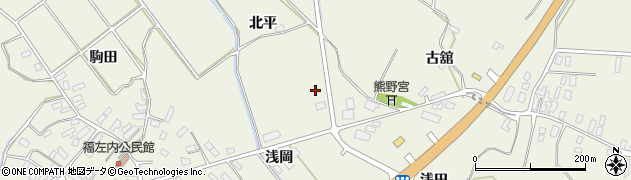 青森県南津軽郡藤崎町水木浅田122周辺の地図