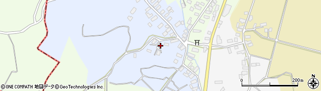 青森県藤崎町（南津軽郡）亀岡周辺の地図