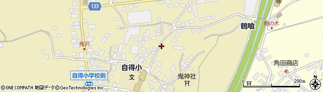 青森県弘前市鬼沢後田22周辺の地図