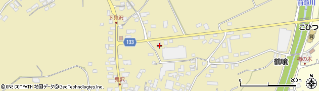 青森県弘前市鬼沢後田164周辺の地図